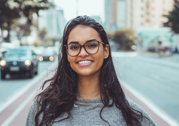general-choose smiling girl general dentist