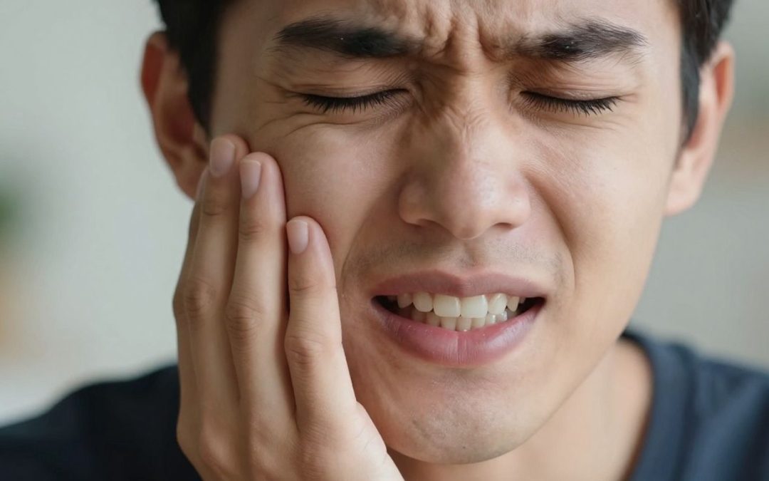Patient experiencing tooth pain when biting down seeking dental care in Ottawa